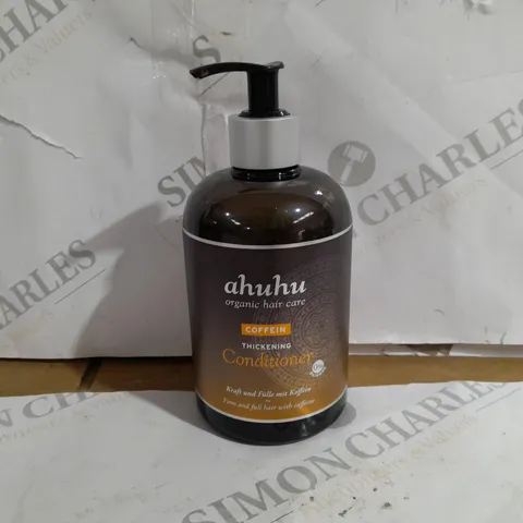 AHUHU ORGANIC HAIR CARE COFFEIN THICKENING CONDITIONER 500ML