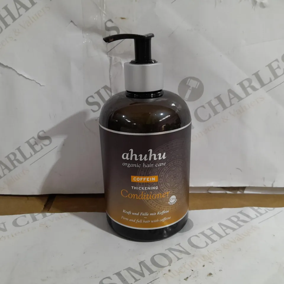 AHUHU ORGANIC HAIR CARE COFFEIN THICKENING CONDITIONER 500ML
