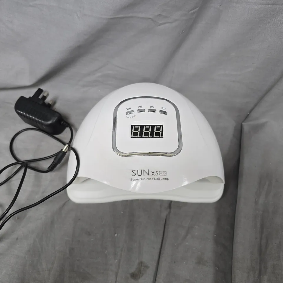 SUNX5 MAX SUPER SUNUVLED NAIL LAMP