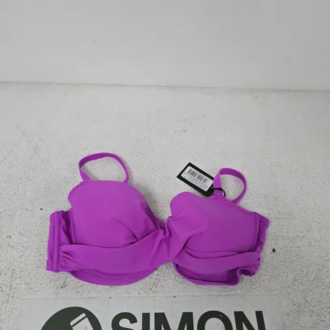POUR MOI TWIST FRONT BIKINI TOP – ULTRAVIOLET, UK 36DD