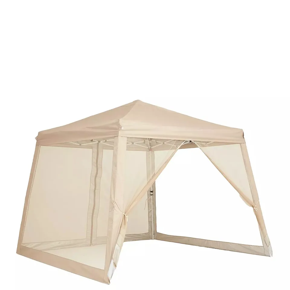 2.4 X 2.4M POP UP GAZEBO WITH MOSQUITO NET