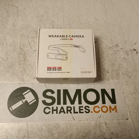 WEARABLE CAMERA – BOXED