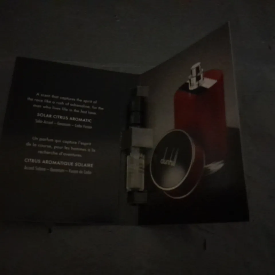 APPROXIMATELY 192 DUNHILL ICON RACING RED EAU DE PARFUM SPRAY 2ML SAMPLES 