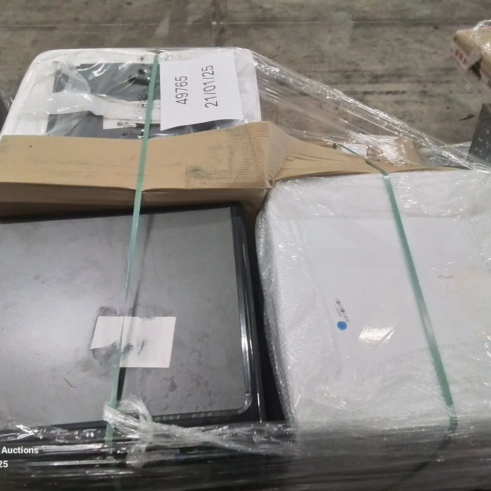 PALLET OF APPROXIMATELY 4 UNPROCESSED RAW RETURN WHITE GOODS TO INCLUDE;