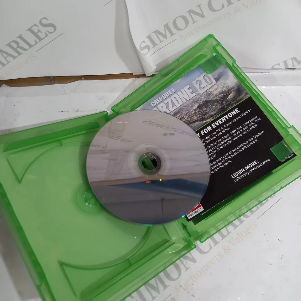 CALL OF DUTY MODERN WARFARE XBOX GAME