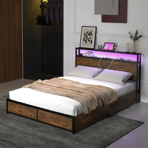 BOXED BOLEYN DOUBLE (4'6) BED (1 BOX)