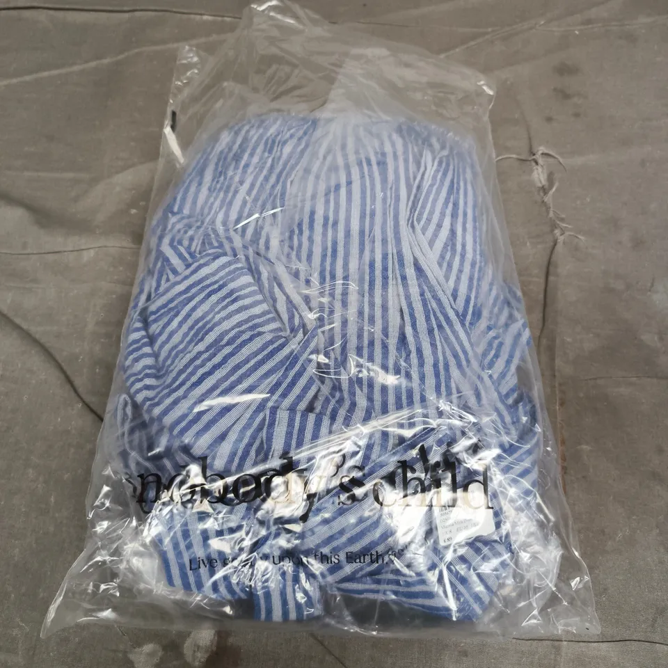 NOBODY'S CHILD MARISSA MIDI DRESS STRIPE – UK 8 