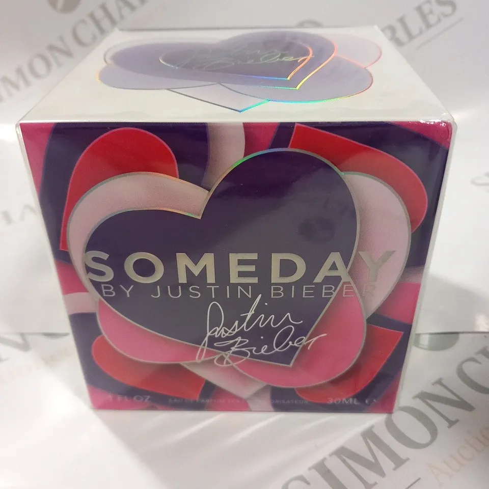 BOXED AND SEALED SOMEDAY BY JUSTIN BIEBER EAU DE PARFUM 30ML