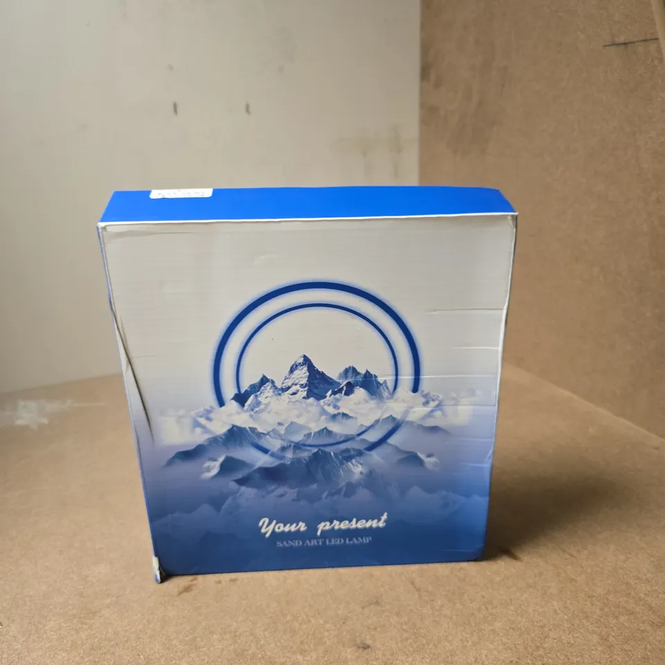 YOUR PRESENT SAND ART LED LAMP – BOXED