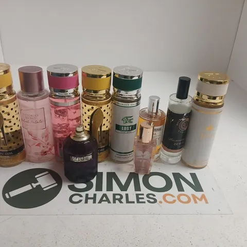 APPROXIMATELY 10 ASSORTED UNBOXED FRAGRANCES