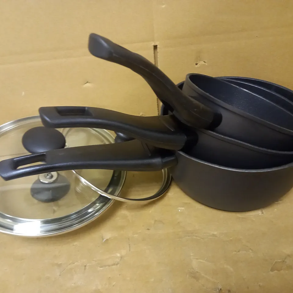 PRESTIGE THERMO SMART 3 PIECE SAUCEPAN SET