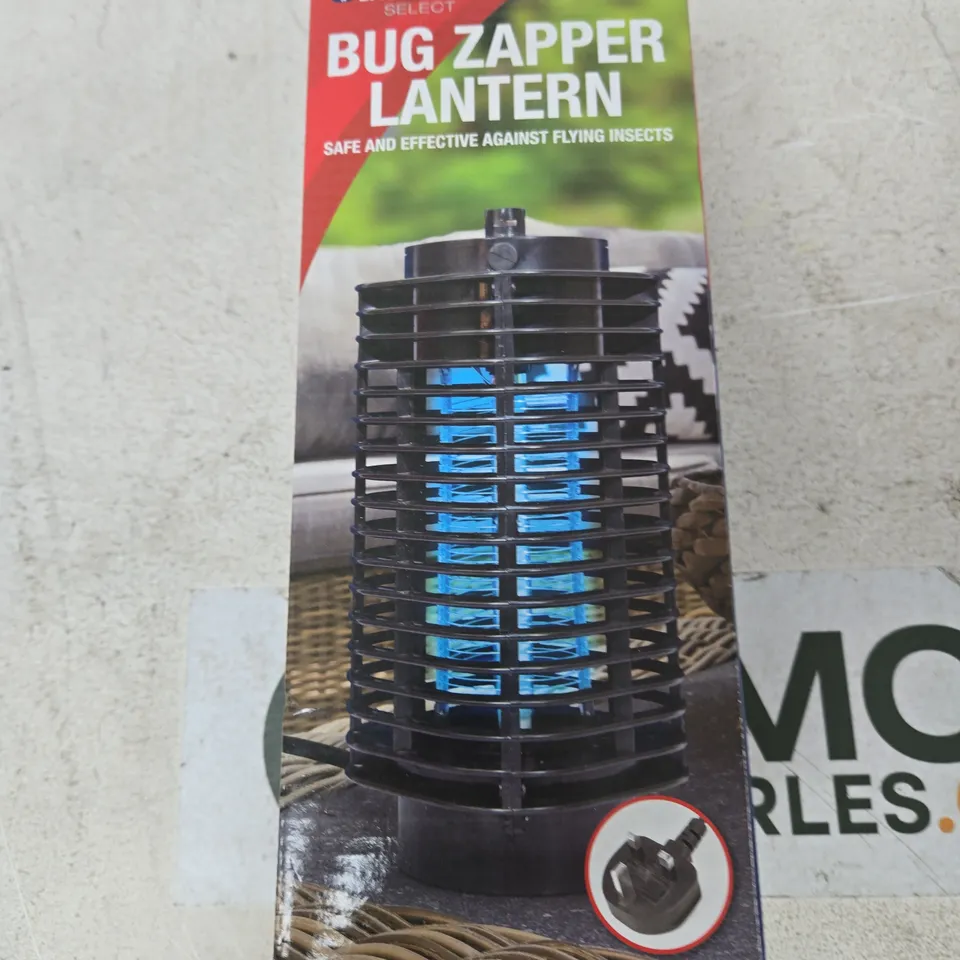 SPEAR & JACKSON SELECT BUG ZAPPER LANTERN – UV LIGHT INSECT KILLER (BOXED)