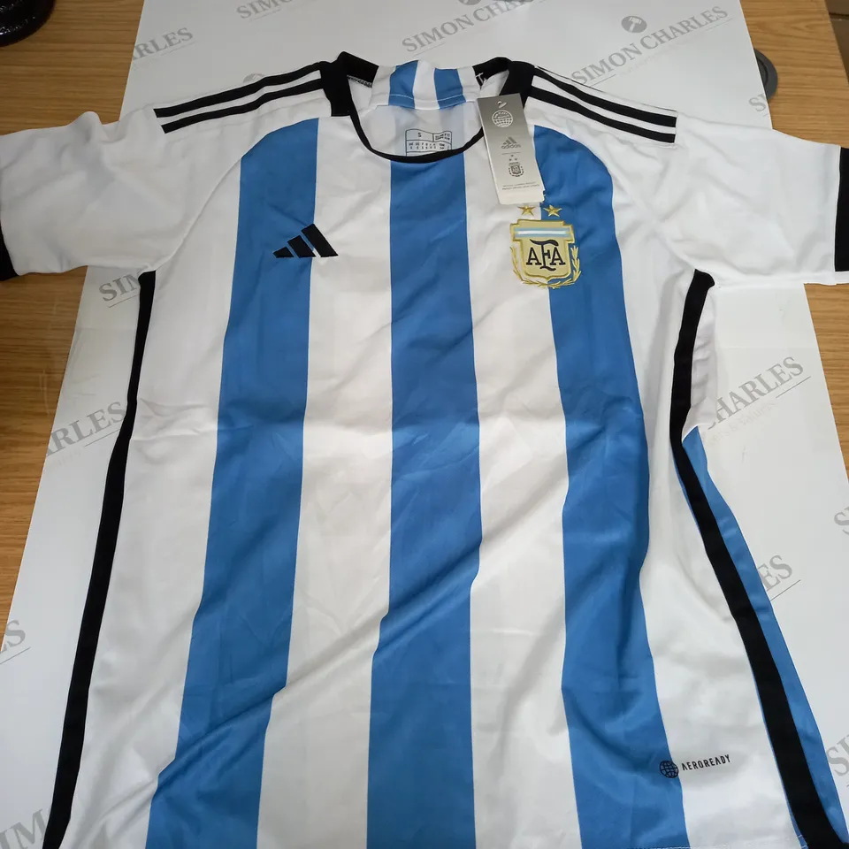 ADIDAS ARGENTINA FOOTBALL TEAM SHIRT - S