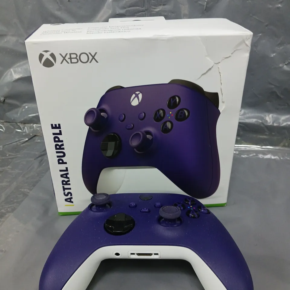 XBOX WIRELESS CONTROLLER – ASTRAL PURPLE FOR XBOX SERIES X|S, XBOX ONE, AND WINDOWS DEVICES