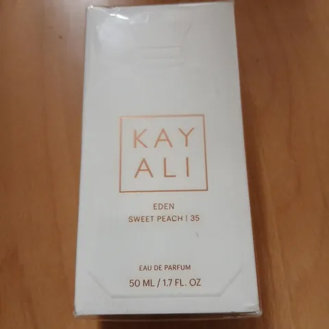 BOXED AND SEALED KAY ALI EDEN SWEET PEACH 35 EAU DE PARFUM 50ML
