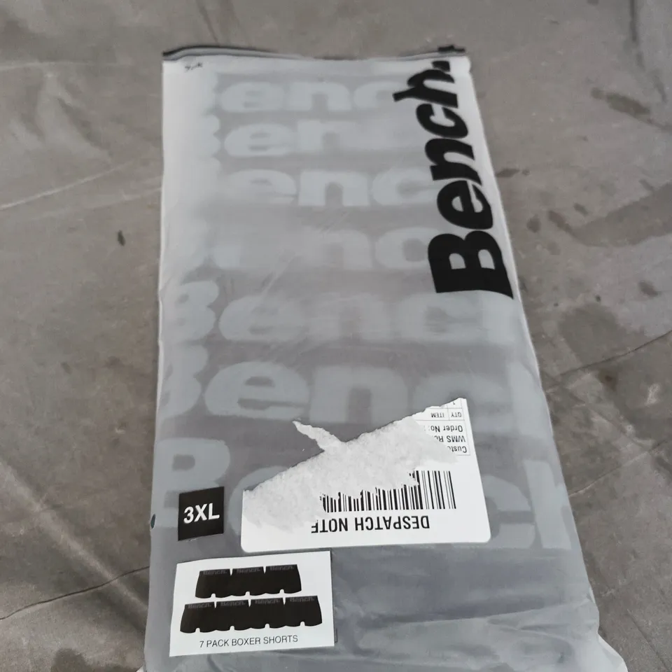 3XL MEN'S BOXER SHORTS – 7 PACK - BENCH 