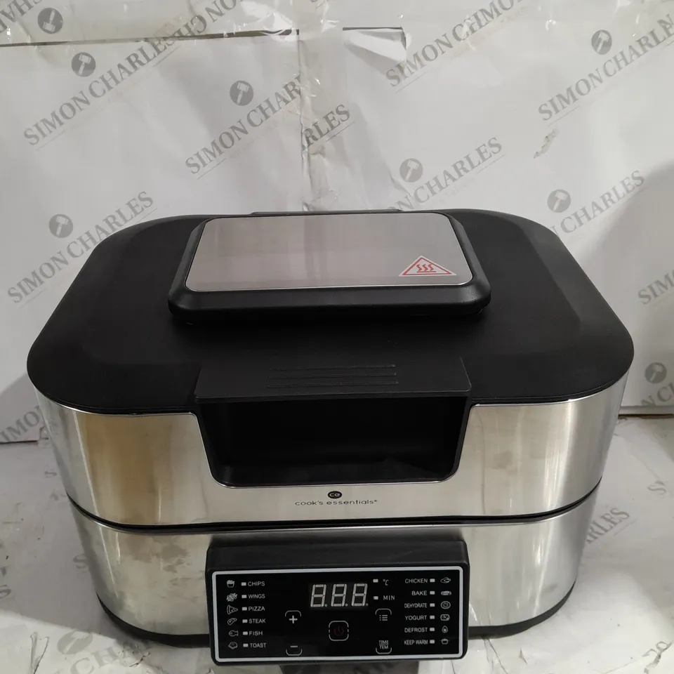 BOXED COOK'S ESSENTIALS GRILL & AIRFRYER 5.5L