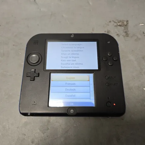 NINTENDO 2DS IN BLUE & BLACK
