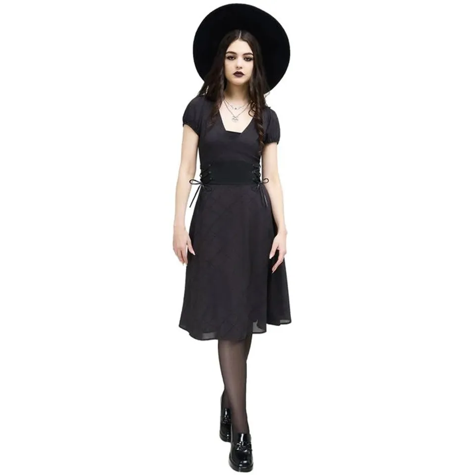 BRAND NEW BAGGED KILLSTAR - WRITEWELL - BLACK WOMEN'S DRESS SIZE M