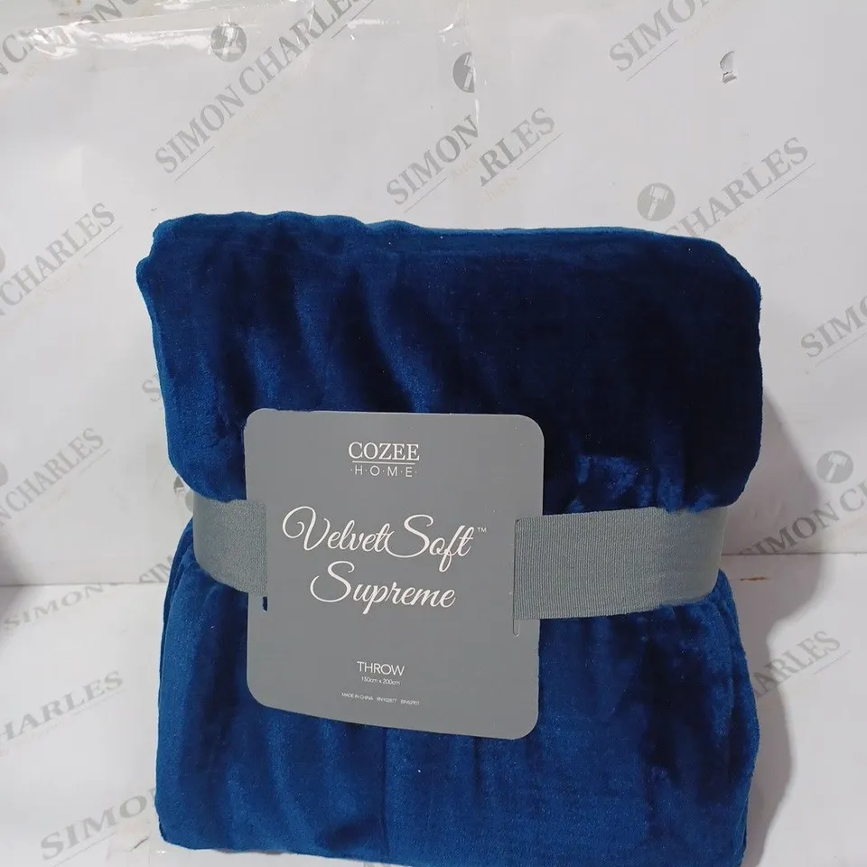 COZEE HOME VELVETSOFT SUPREME THROW