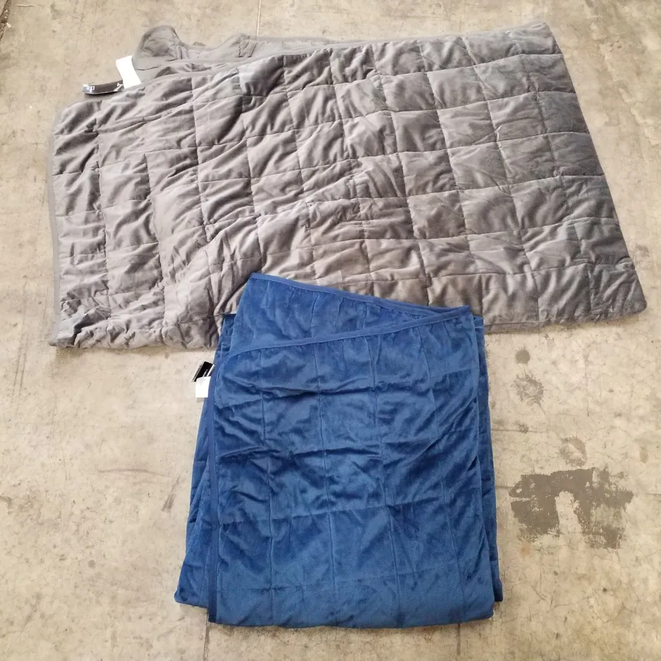 PALLET CONTAINING ASSORTED WEIGHTED BLANKETS