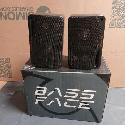 GT BX24 OUTDOOR SPEAKERS PAIR – 100W RMS, 4Ω, IP65, BLACK