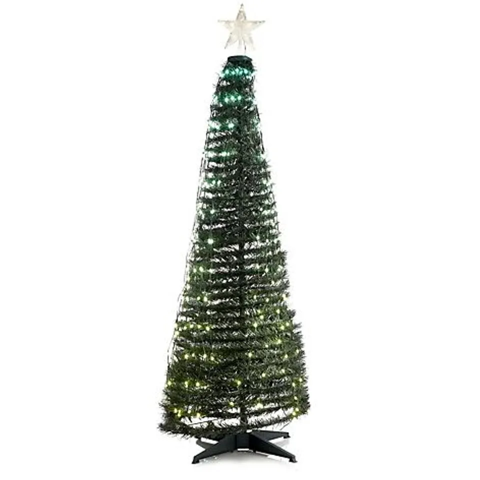 SANTA'S BEST 5FT INDOOR OUTDOOR 12 FUNCTION TREE WITH REMOTE