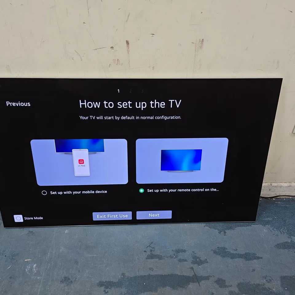 BOXED LG OLED 55" EVO AI 55G4 TV WITH REMOTE 