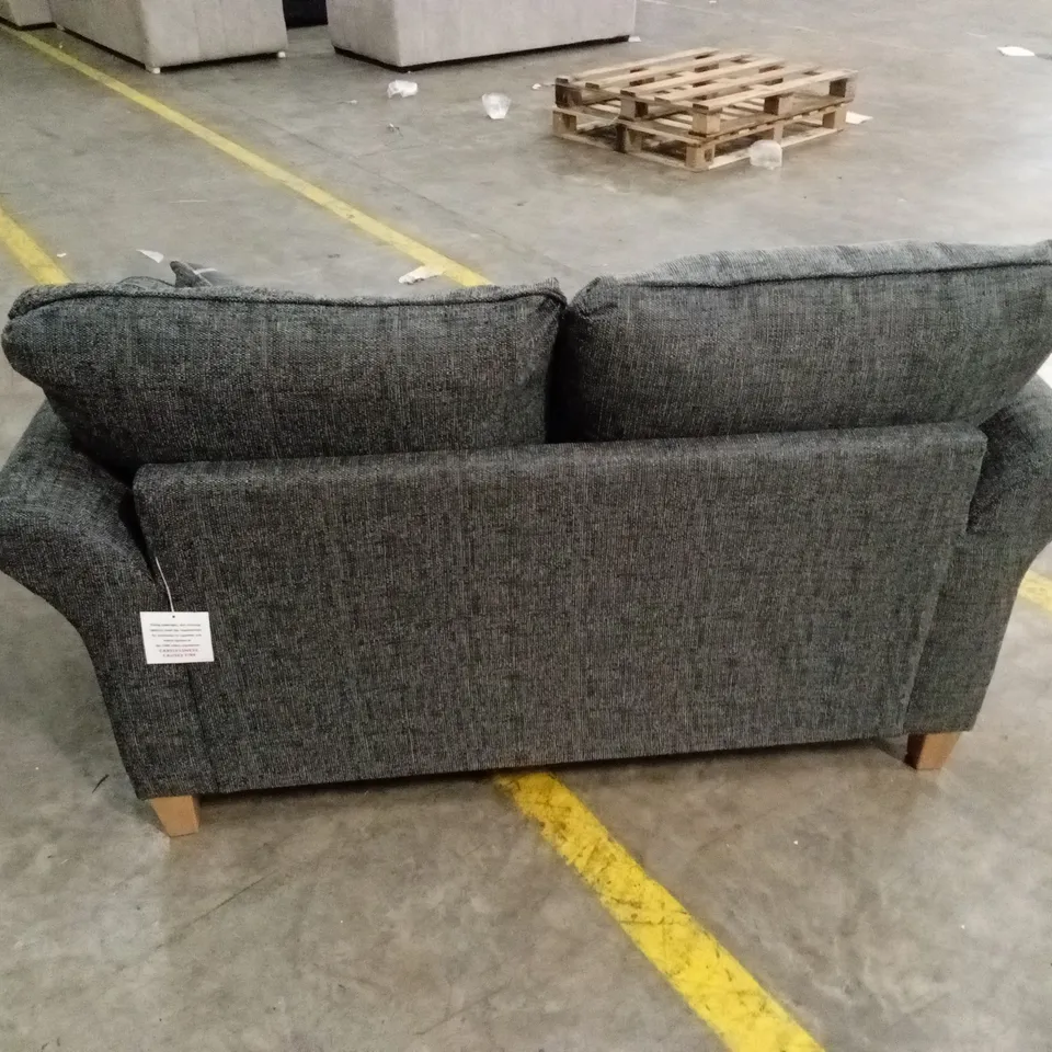 ALSOP 2 SEATER FABRIC SOFA - CHARCOAL RRP £729