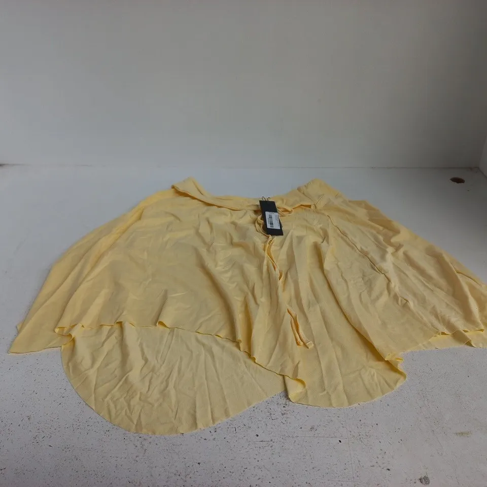 MOTEL MIDI SKIRT – LEMON, UK SIZE S