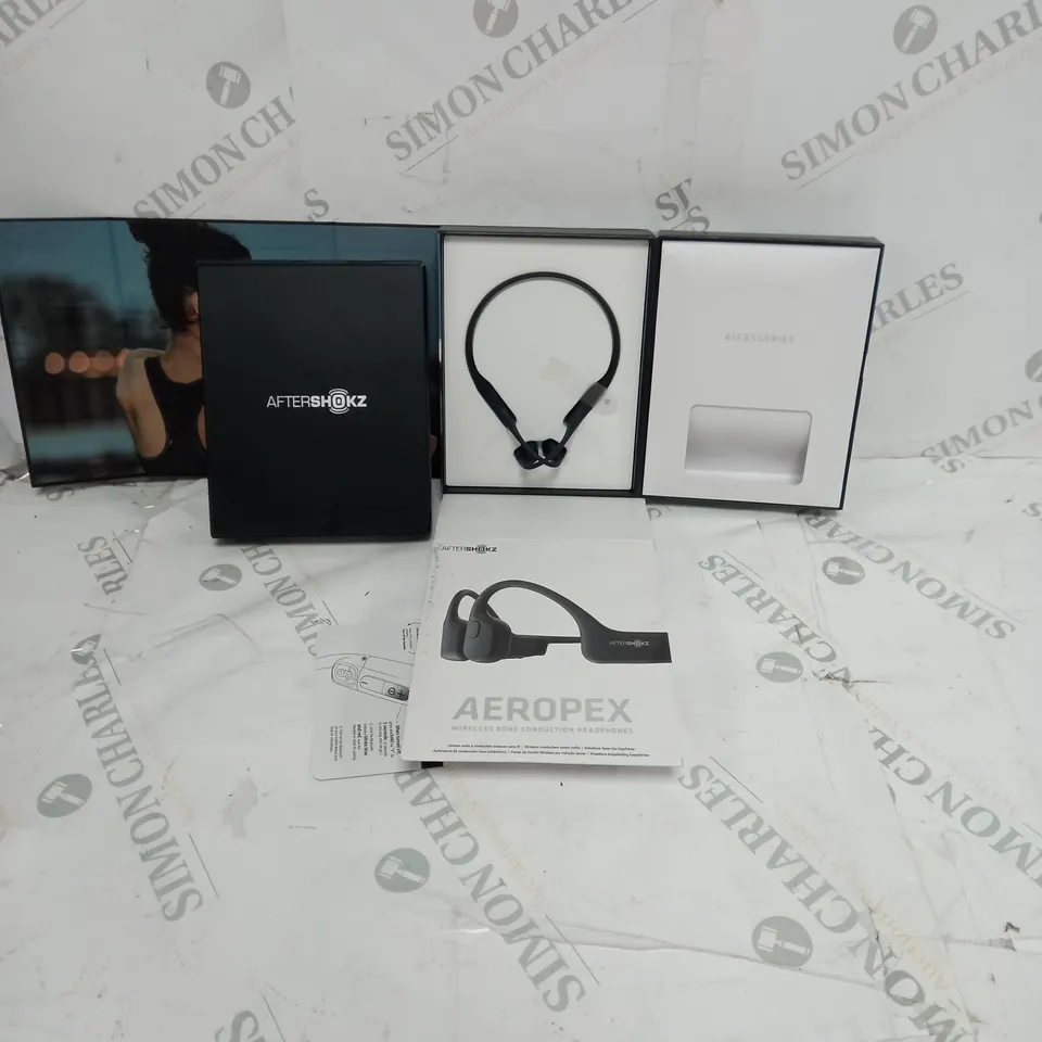 BOXED AFTERSHOKZ AEROPEX WIRELESS BONE CONDUCTION HEADPHONES