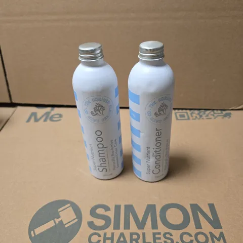 THE CORNISH SEAWEED BATH CO 2 ITEMS: SHAMPOO + CONDITIONER