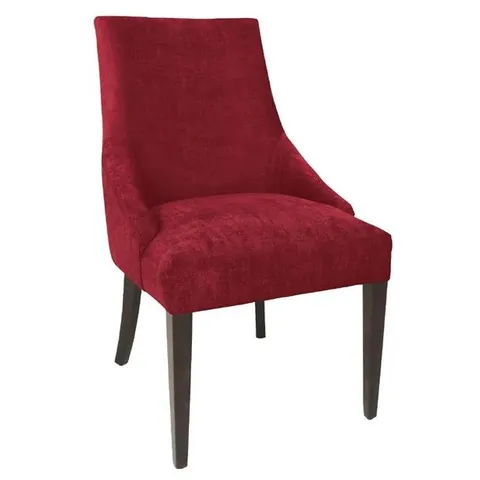 BOXED BOLERO FINESSE DINING CHAIRS DARK RED (2 PACK) (1 BOX)