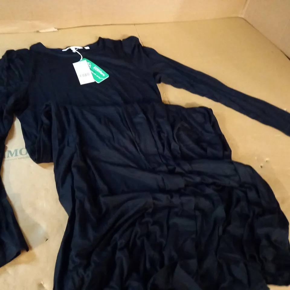 BODENS CREW NECK JERSEY MIDI DRESS - UK 10L