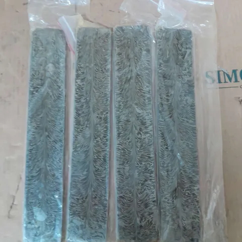 LOT OF 4 DAMASCUS METAL BLANKS