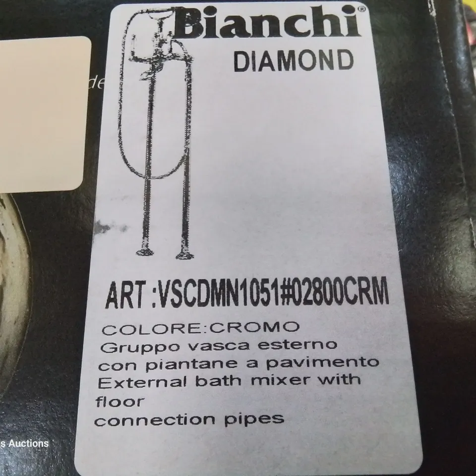 BOXED BIANCHI DIAMOND EXTERNAL BATH MIXER 