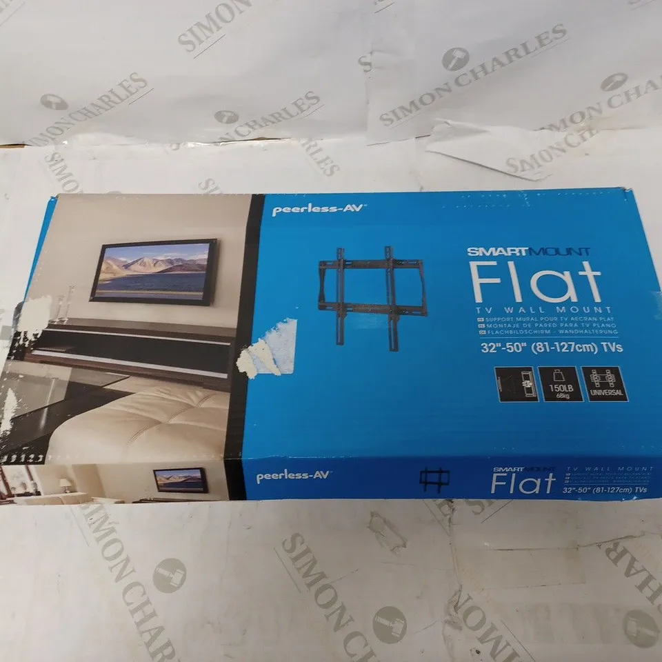 PEERLESS-AV SMARTMOUNT FLAT TV WALL MOUNT