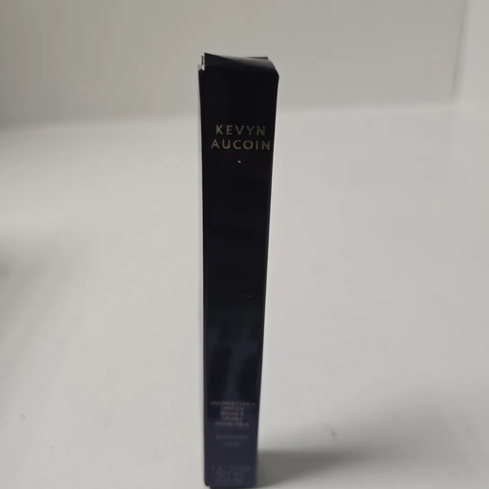 KEVYN AUCOIN LIPSTICK – BLACK BOX WITH GOLD BRANDING
