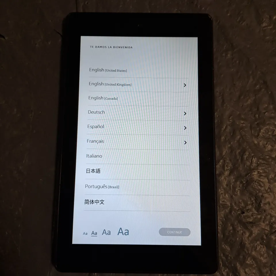 UNBOXED AMAZON FIRE TABLET - M8S26G