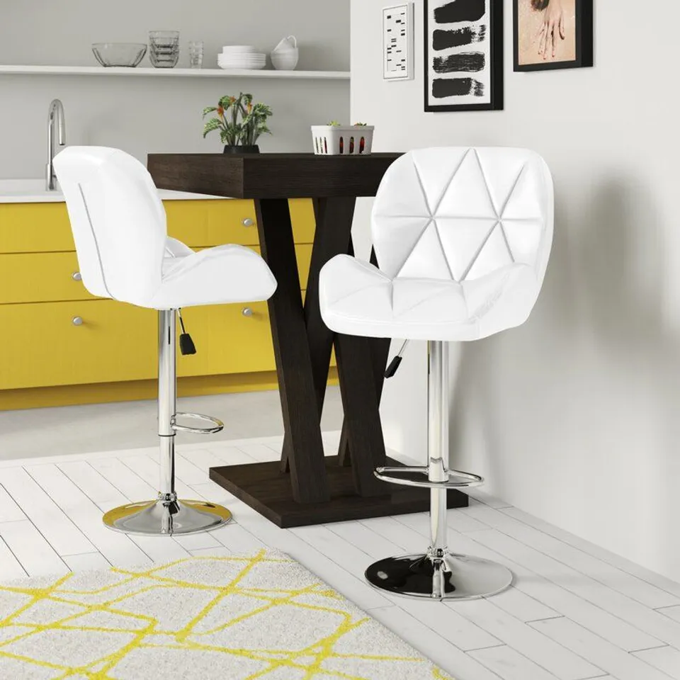 BOXED DANVERS SWIVEL ADJUSTABLE BAR STOOL