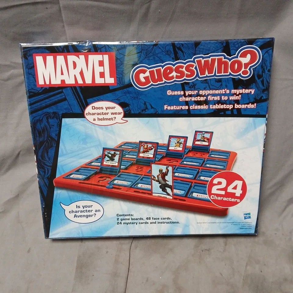 SEALED MARVEL GUESS WHO? BOARD GAME – THE ORIGINAL GUESSING GAME