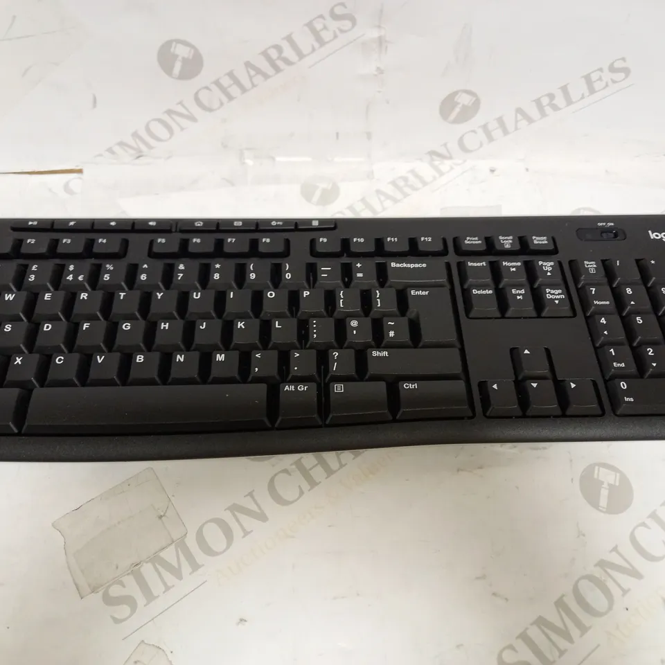 LOGITECH WIRELESS KEYBOARD K270 - UK LAYOUT