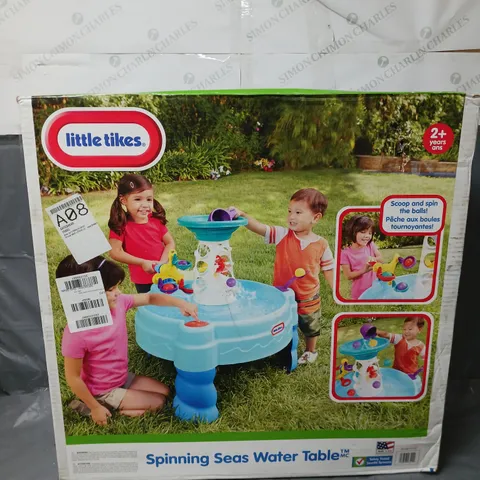 BOXED LITTLE TIKES SPINING SEAS WATER TABLE - COLLECTION ONLY 