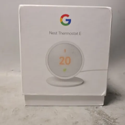 BOXED GOOGLE NEST THERMOSTAT E 