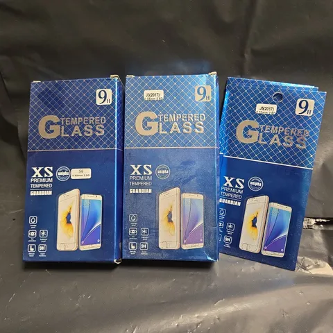 APPROXIMATELY 200 GLASS TEMPERED SCREEN PROTECTORS FOR S6, J3 & J5