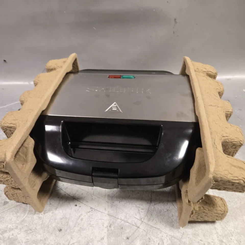 BOXED SALTER REMOVABLE PLATES TOASTIE MAKER 