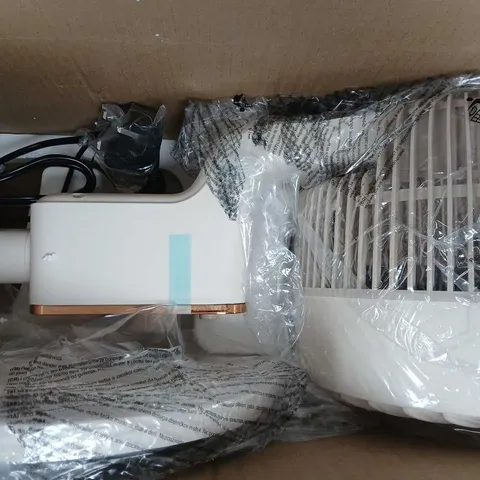 BOXED BLISS & BEYOND AIR CIRCULATOR FAN IN BEIGE