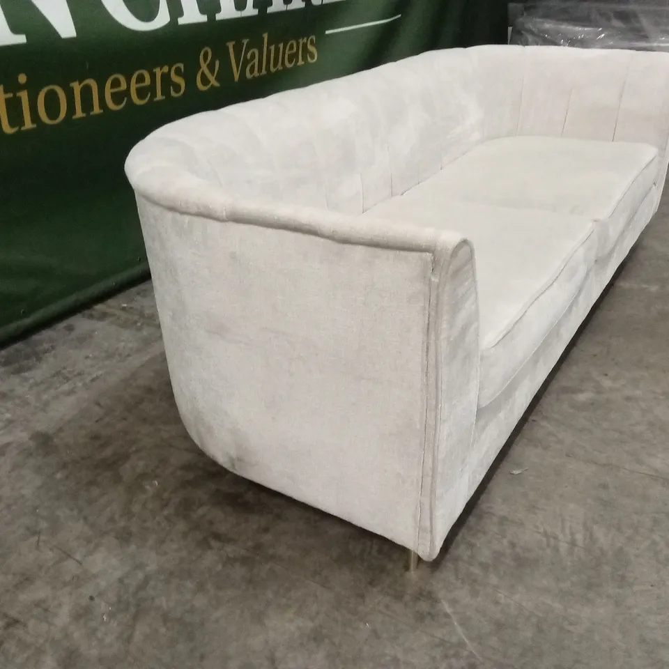GUILD FABRIC 3 SEATER SOFA - IVORY RRP £699