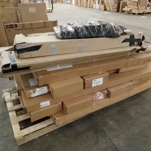 PALLET OF ASSORTED FURNITURE PARTS AND PIECES