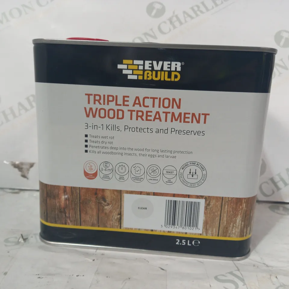 EVER BUILD TRIPLE ACTION WOOD TREATMENT (2.5L)
